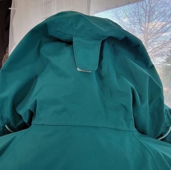 COLUMBIA Womans Powderhouse Jacket Emerald Size XS - Picture 11 of 16